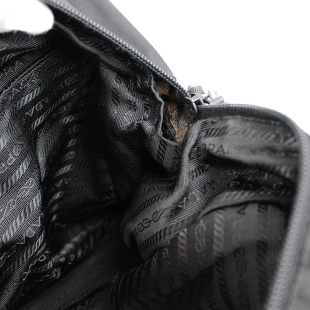 Prada Briefcase Document Bag Shoulder Crossbody B… - image 8